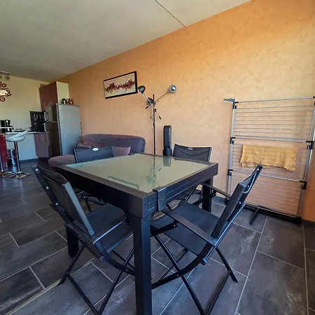 014 Cap D'agde 4 Personnes Avec Piscine Et Parking Apartmán Agde